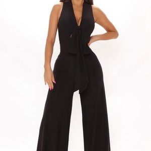 Black jumpsuit
